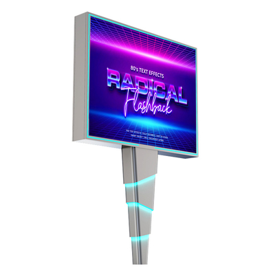 オーダーメイド高級デザイン 8000ニット鋼 p6 防水 IP65 ビルボード LEDディスプレイ 屋外 LED ビルボード