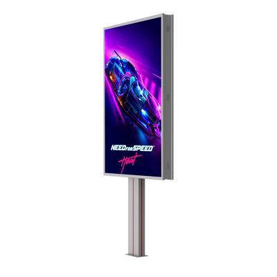オーダーメイド高級デザイン p6 8000nits 鋼鉄 防水 IP65 LED 広告板 屋外広告