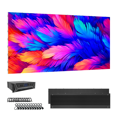 500x250/750x250/1000x250mm アルミキャビネット LED ディスプレイ - P1.56 P1.95 P2.5 P2.6 P2.9 P3.91 - 室内広告や展示用に最適