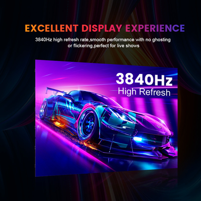 ステージレンタル LED ディスプレイ 500*500 パネルの寸法と 鋳造型アルミキャビネット素材